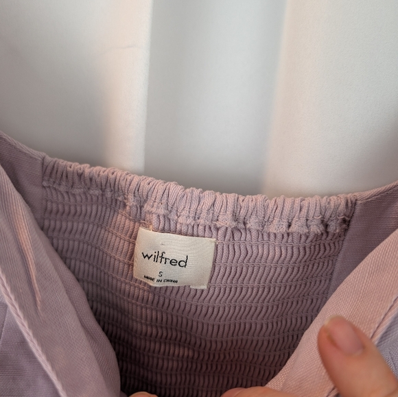 Aritzia Wilfred Muse linen blouse size S BNWT - Picture 7 of 13